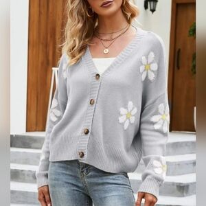 Fog Daisy Cardigan